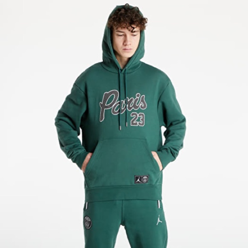 Nike | Men's Air Jordan X Psg Paris Saint German Pullover Fleece Hoodie, Size S